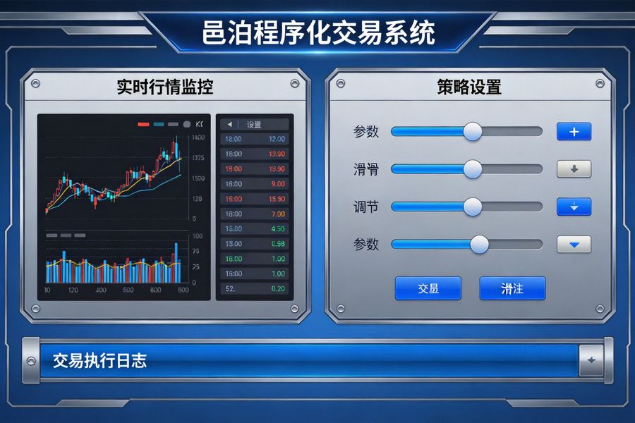 邑泊咨詢：邑泊程序化交易系統憑借六大核心優勢，成為各類投資者開展程序化交易的優選工具