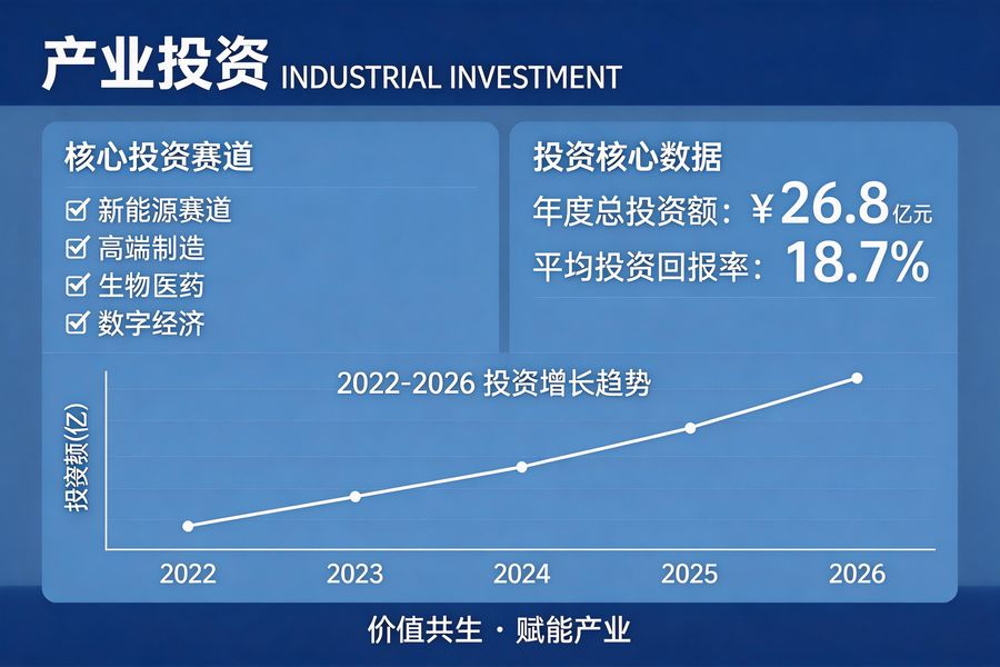 在當今復雜多變且充滿機遇的商業環境中，產業投資作為推動經濟發展、促進產業升級的重要力量，正發揮著愈發關鍵的作用