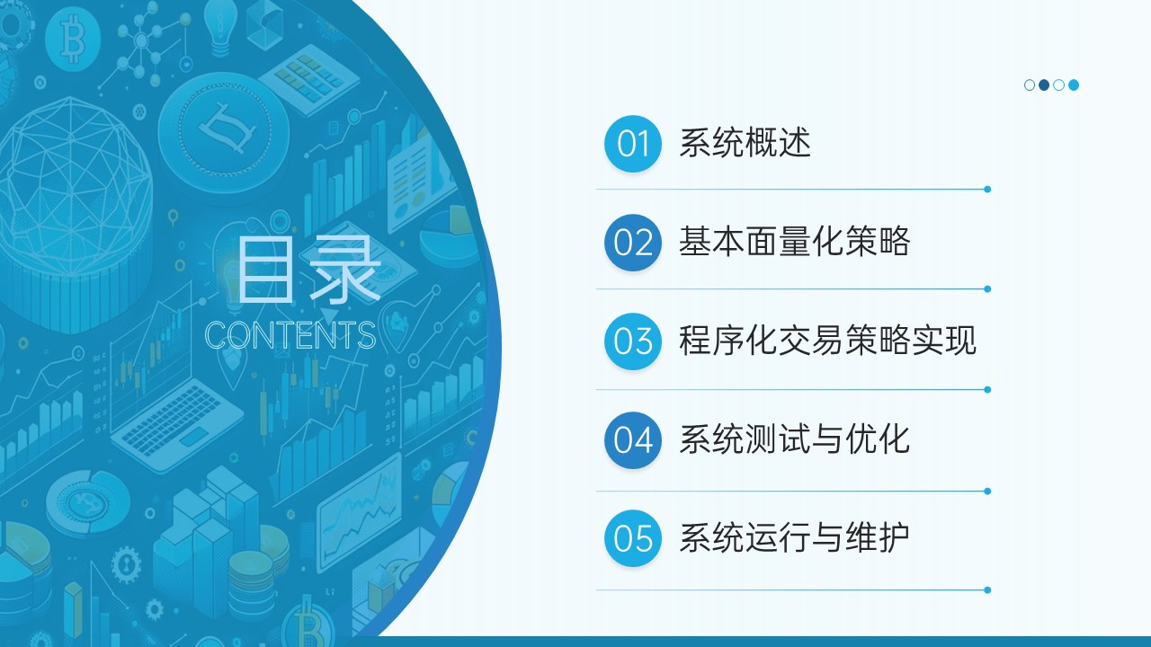 邑泊數字化智能化技術基本面量化程序化交易系統目錄