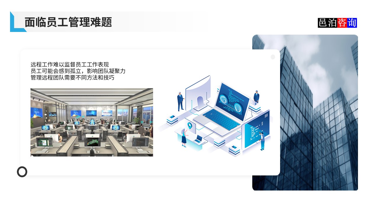 邑泊數字化智能化技術軟件公司遠程在家辦公商業模式機遇與挑戰面臨員工管理難題