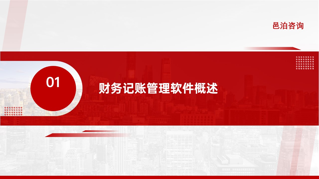 邑泊財務記賬管理軟件概述
