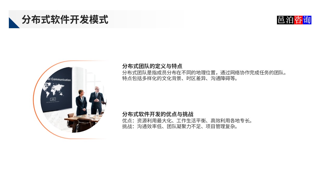 邑泊數字化智能化技術分布式軟件開發模式