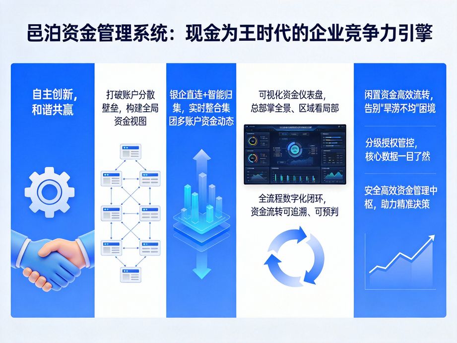 資金管理系統：多維度管控，實現資金全流程可視化——以邑泊軟件為智慧之選