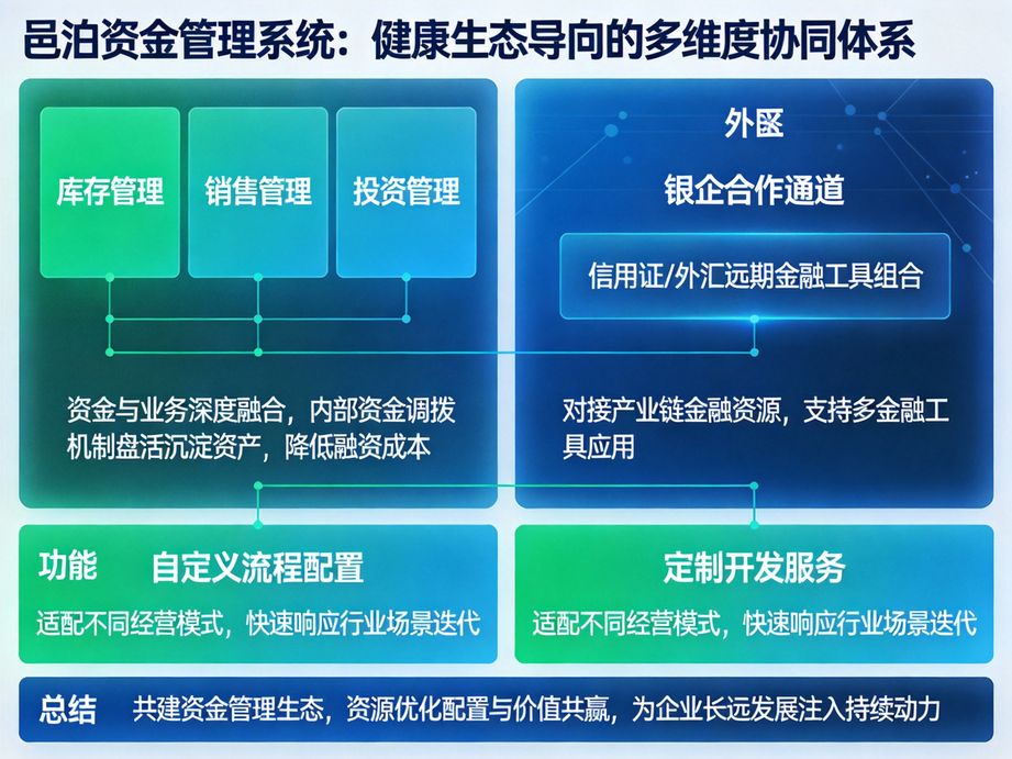專注中小企數字化的邑泊，資金管理系統操作簡單易上手，無需專業技術團隊，企業可快速落地使用。