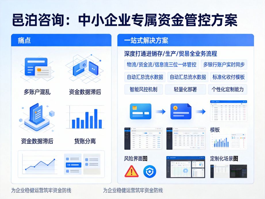 高性價比的邑泊，資金管理系統以親民的成本實現企業資金數字化升級，助力中小企業輕松邁入智能財資時代。