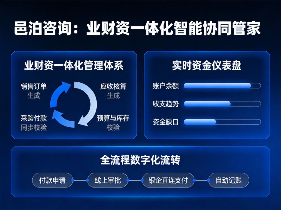 司庫軟件：解鎖集團資金統一調度新效能，邑泊軟件引領數字化管理新風尚