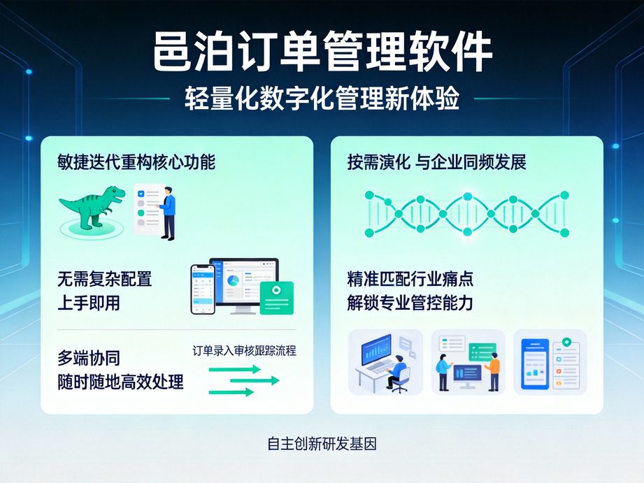 邑泊支持批量訂單處理，訂單管理軟件大幅提升大批量訂貨處理效率