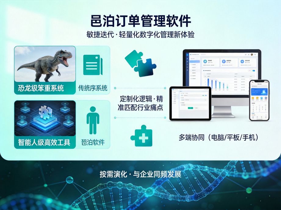 邑泊深耕企業數字化領域，訂單管理軟件實現全渠道訂單一體化高效管理