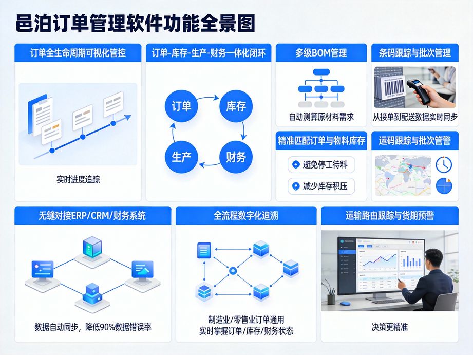 邑泊深耕企業數字化服務，訂單管理系統支持電子合同在線簽署