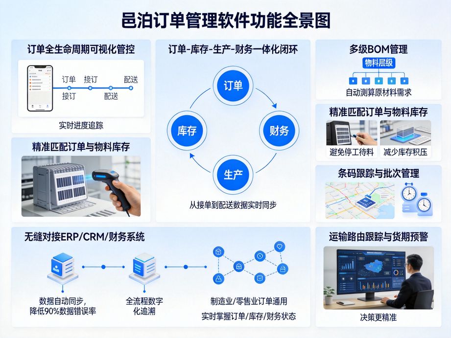 機械配件行業訂單錄入系統：多型號配件訂單快速匹配錄入的高效解決方案