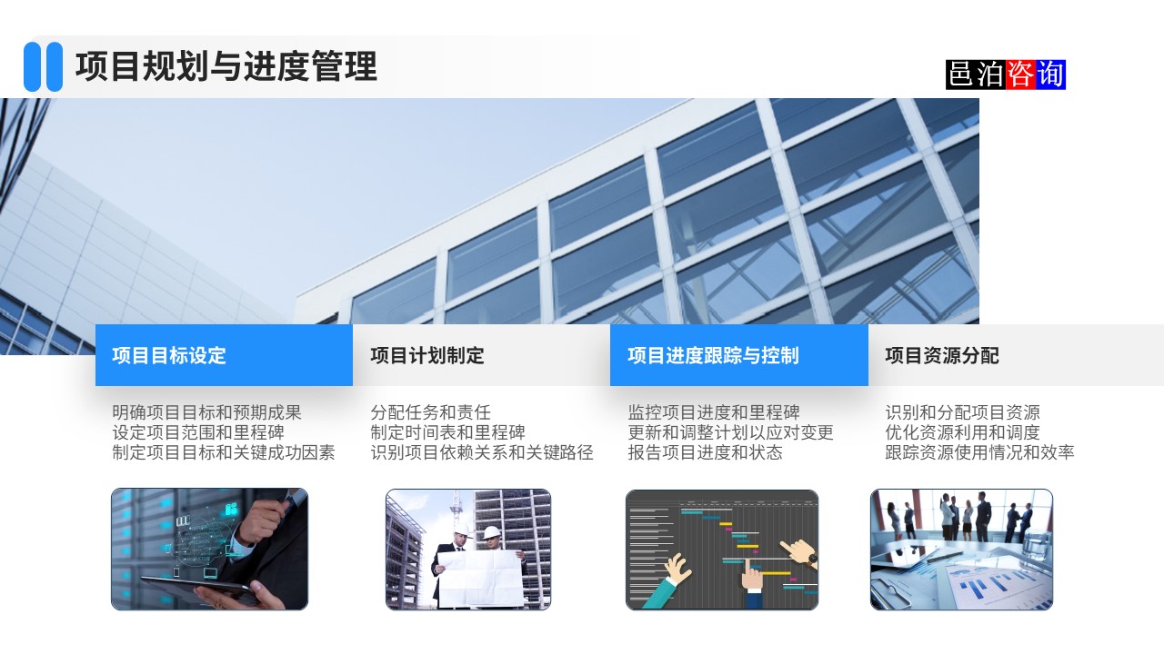 邑泊數字化智能化技術項目規劃與進度管理