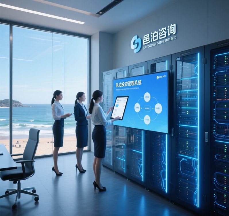 投資管理系統結合(yi)泊咨詢技術，實現投資數據可視化。