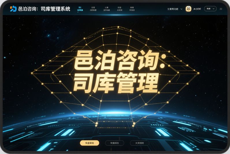 基于知識圖譜的司庫管理系統，由邑（bo)咨詢構建資金關系網絡分析模型。