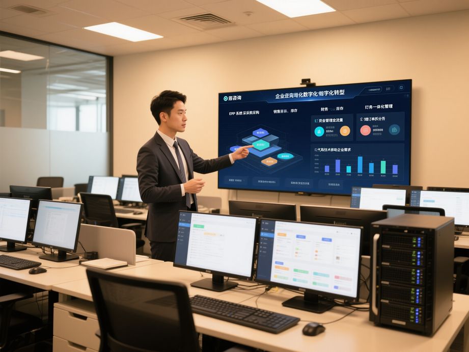 邑泊咨詢深耕各行業數字化轉型實踐，將人工智能技術融入轉型全流程，為客戶提供專業的落地咨詢指導。