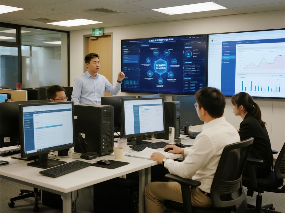 圍繞數字時代發展趨勢，邑泊咨詢為企業數字化轉型提供戰略咨詢，以人工智能筑牢企業智能發展根基。