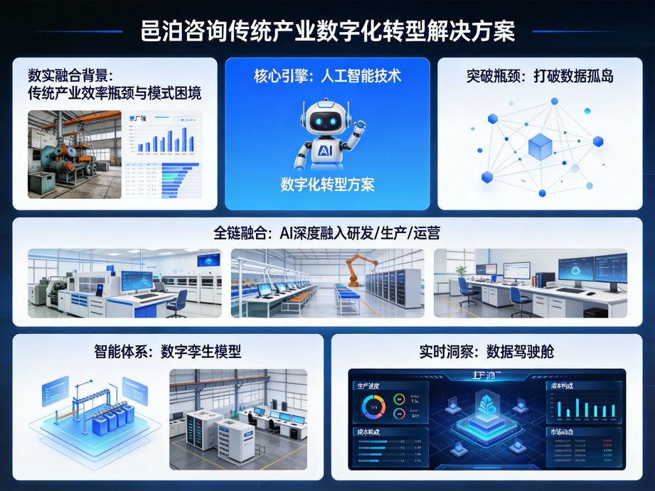 邑泊咨詢憑借前沿的人工智能技術與行業經驗，為企業數字化轉型提供全方位支持，助力企業搶占數字先機。