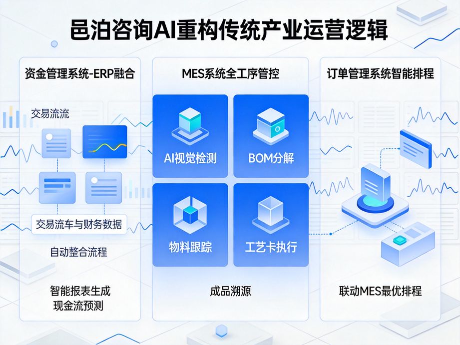 邑泊咨詢專注人工智能賦能數字化轉型,為各行業企業提供定制化咨詢,加速企業智能變革與價值提升。
