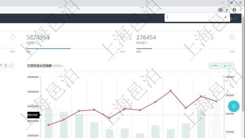 項目管理軟件期貨投資管理總經理儀表盤統計顯示本月管理收入、管理支出、投資盈虧、組合盈虧。賬戶資金運營摘要圖按照水平時間軸按月顯示資金規模、投資盈虧、組合盈虧、管理收益。托管資金運營摘要圖按照水平時間軸顯示月度資金規模、投資盈虧、組合盈虧、管理收益。資金分類餅圖顯示投機、對沖、套利、現金、其它分布。資金來源餅圖顯示自有、募集、賬戶委托、顧問咨詢、其它分布。