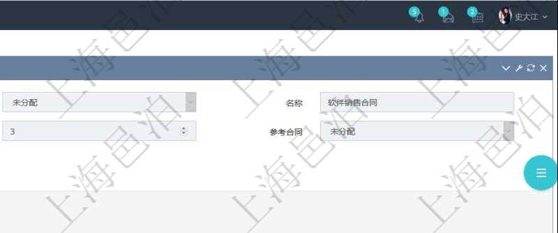 項目管理軟件合同管理模塊合同分類明細查詢還可以關聯查詢更多相關資料，比如子合同分類：子合同分類名稱、描述、序號、參考合同、合同模板等。