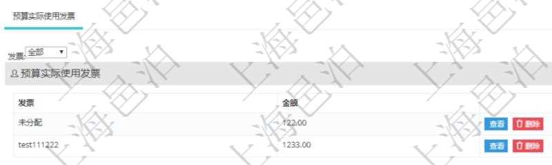 在項目管理軟件財務管理系統中，查詢預算申請使用情況的時候，返回字段信息：預算、序號、貨幣單位、金額、預算項目、項目引用、預算類型、備注、成本類別、申請時間、生效時間、申請用戶、審批用戶、申請目的、目的引用、已提交、審批通過、已劃款、賬戶、對方賬戶。