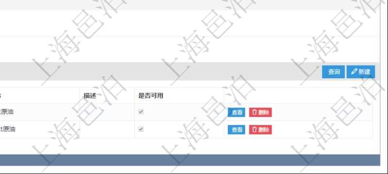 在項目管理軟件倉儲物流管理系統中查看物料類型明細頁面時，還可以查看和物料類型關聯的子物料類型信息：序號、名稱、描述、是否可用。