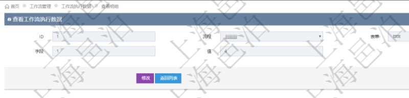 在項目管理軟件工作流系統中可以查詢工作流執行數據明細,返回流程、表單、字段及數據值。
